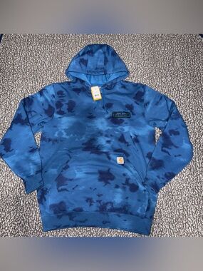 Carhartt Blue Pullover Hoodie